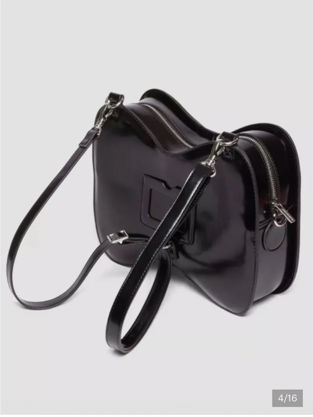 Dr. Martens Vegan Black Bow Shoulder Bag or Backpack